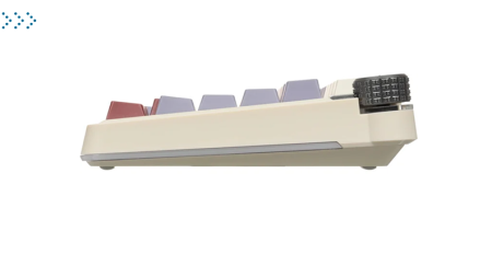 Клавиатуры AULA AU75 Light Blue-White-Dark Purple Star vector switches